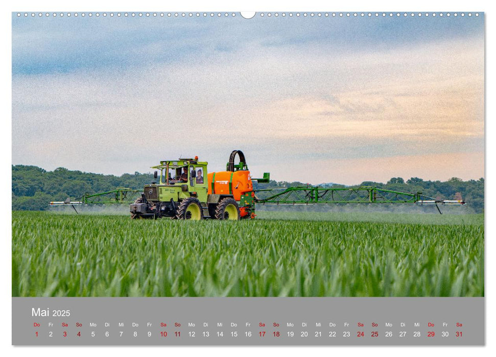 Youngtimer Landtechnik (CALVENDO Premium Wandkalender 2025)