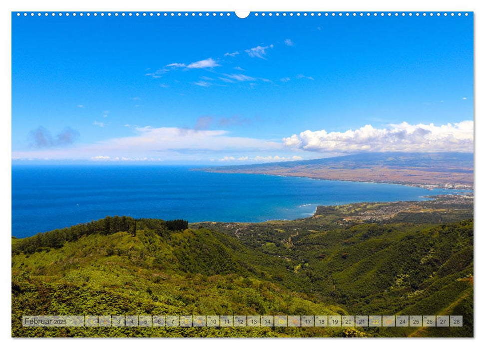 Hawaii, Maui und Big Island (CALVENDO Premium Wandkalender 2025)