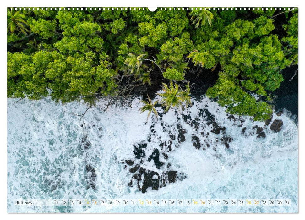 Hawaii, Maui und Big Island (CALVENDO Premium Wandkalender 2025)