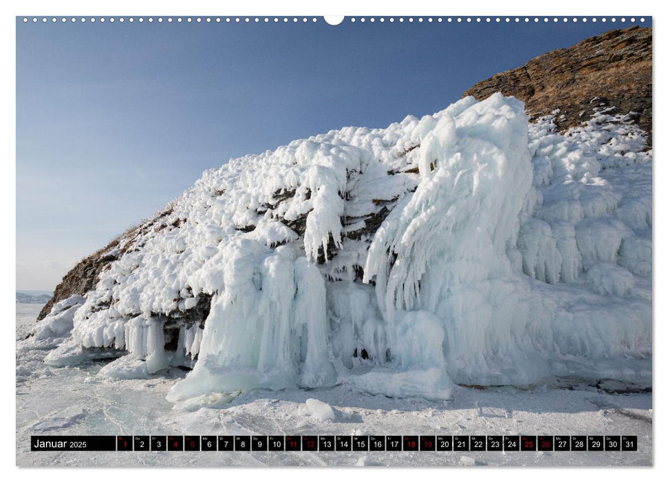 Baikalsee im Winter (CALVENDO Premium Wandkalender 2025)