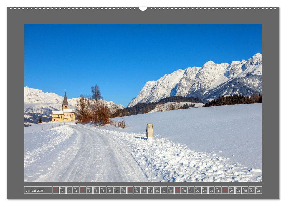 Bischofshofen im schönen Salzburger Land (CALVENDO Premium Wandkalender 2025)