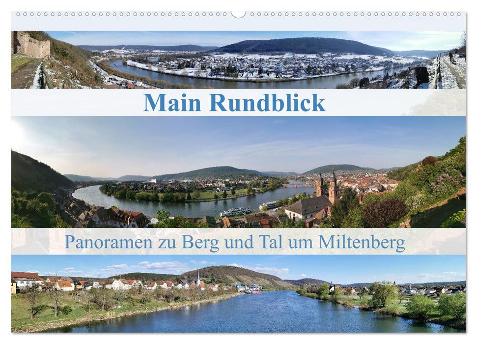 Main Rundblick (CALVENDO Wandkalender 2025)