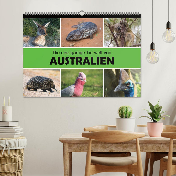 Die einzigartige Tierwelt von Australien (CALVENDO Wandkalender 2025)