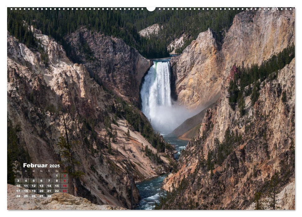 Sehnsucht Nordwest - Ein Streifzug durch fünf Bundesstaaten der USA (CALVENDO Wandkalender 2025)