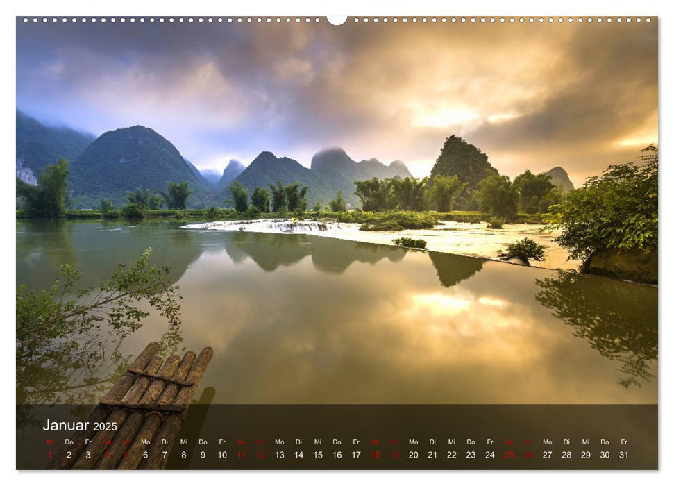 Traumhafte Vietnam Impressionen (CALVENDO Premium Wandkalender 2025)