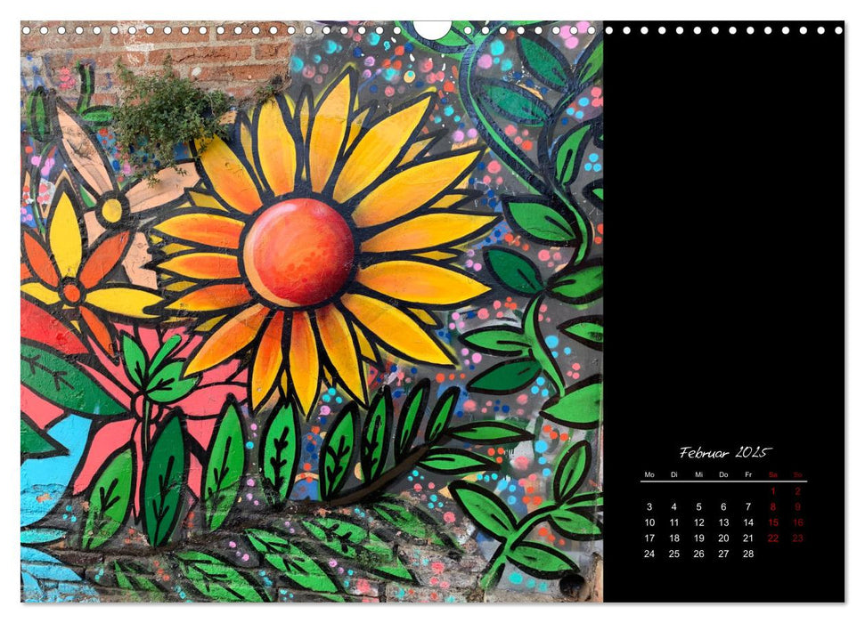 Valparaiso Streetart (CALVENDO Wandkalender 2025)