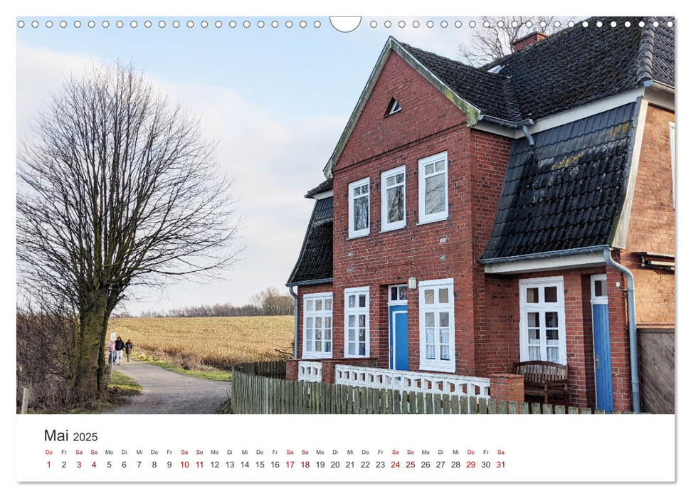 Travemünder Winterkalender (CALVENDO Wandkalender 2025)