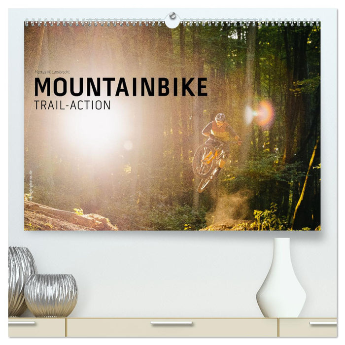 Mountainbike Trail-Action (CALVENDO Premium Wandkalender 2025)