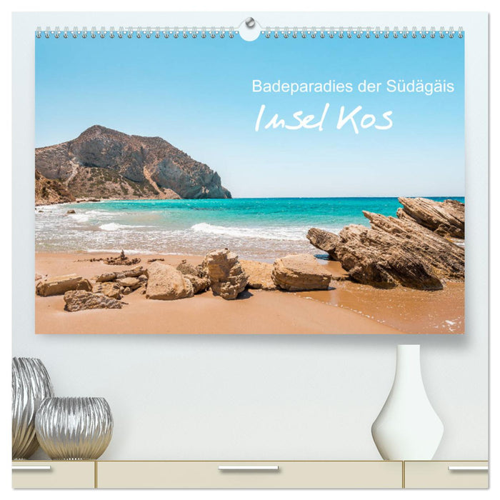 Insel Kos - Badeparadies der Südägäis (CALVENDO Premium Wandkalender 2025)