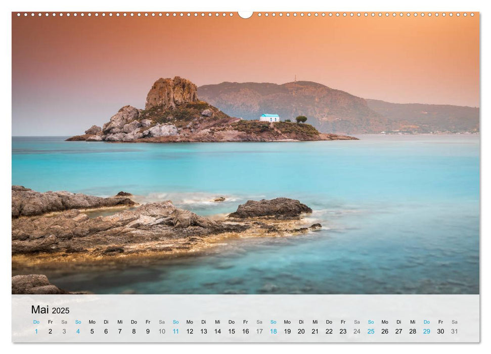 Insel Kos - Badeparadies der Südägäis (CALVENDO Premium Wandkalender 2025)