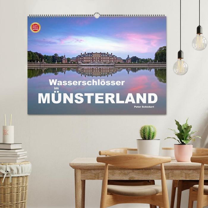 Wasserschlösser im Münsterland (CALVENDO Wandkalender 2025)