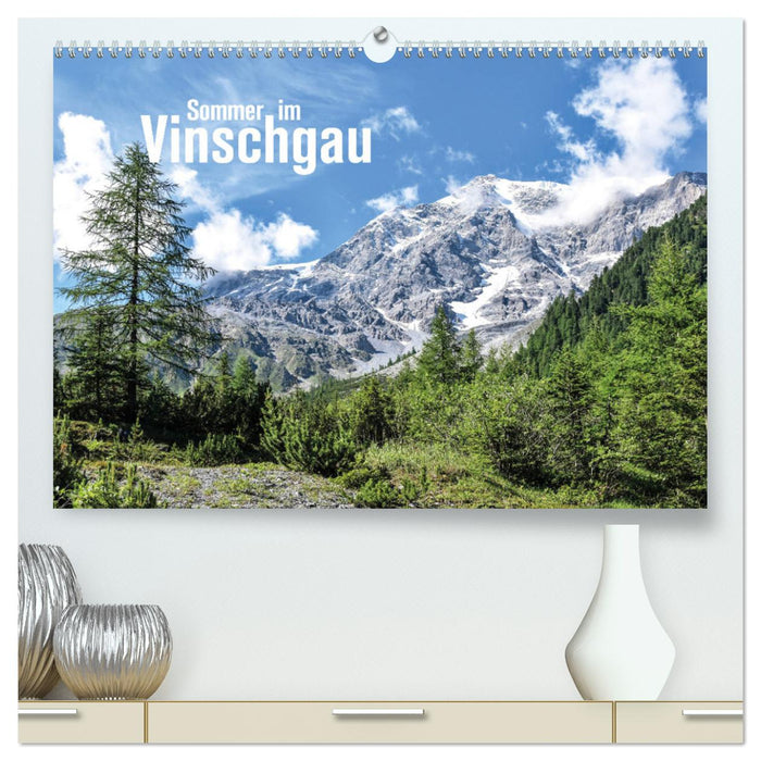 Sommer im Vinschgau (CALVENDO Premium Wandkalender 2025)