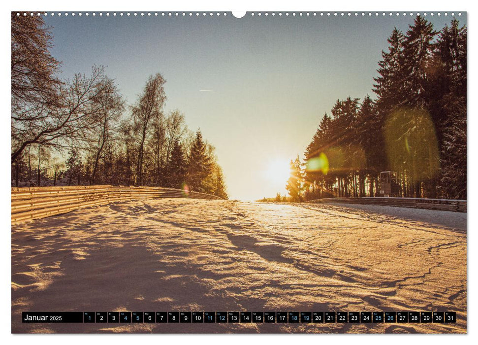 Rennstrecken Impressionen (CALVENDO Premium Wandkalender 2025)