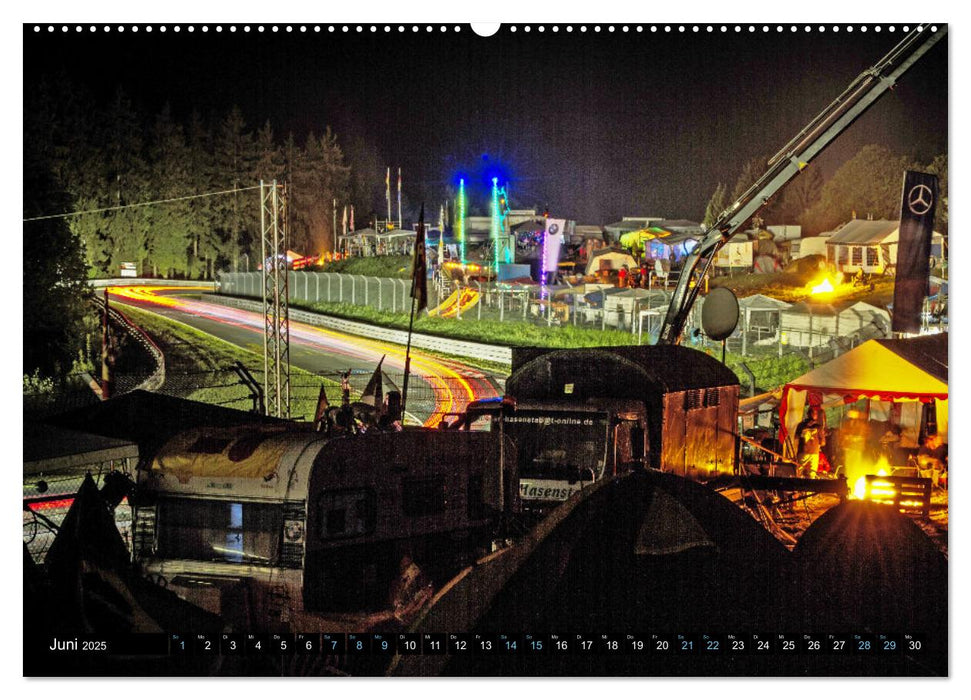 Rennstrecken Impressionen (CALVENDO Premium Wandkalender 2025)