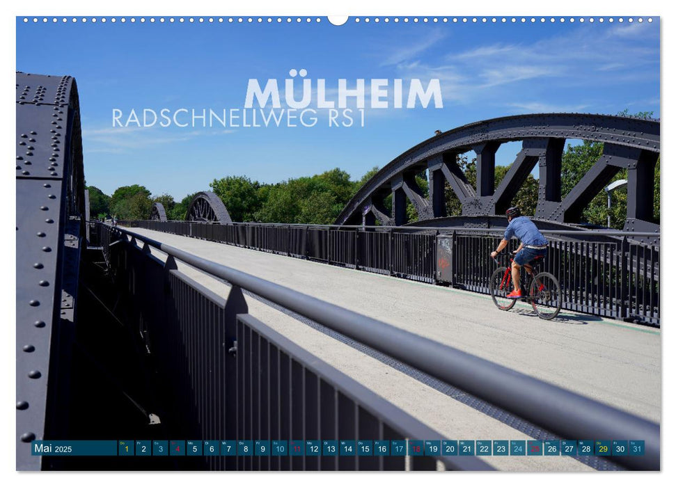 BIKESPOTS - Rendezvous mit dem Rad (CALVENDO Premium Wandkalender 2025)