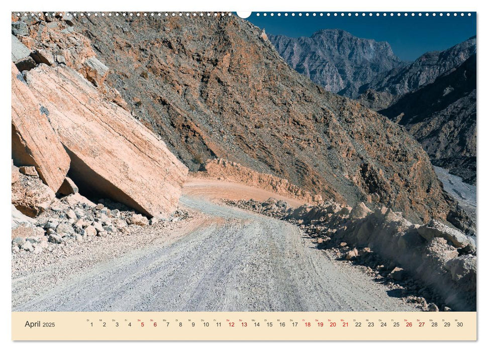 Musandam - Die omanische Exklave im geheimnisvollen Orient (CALVENDO Wandkalender 2025)