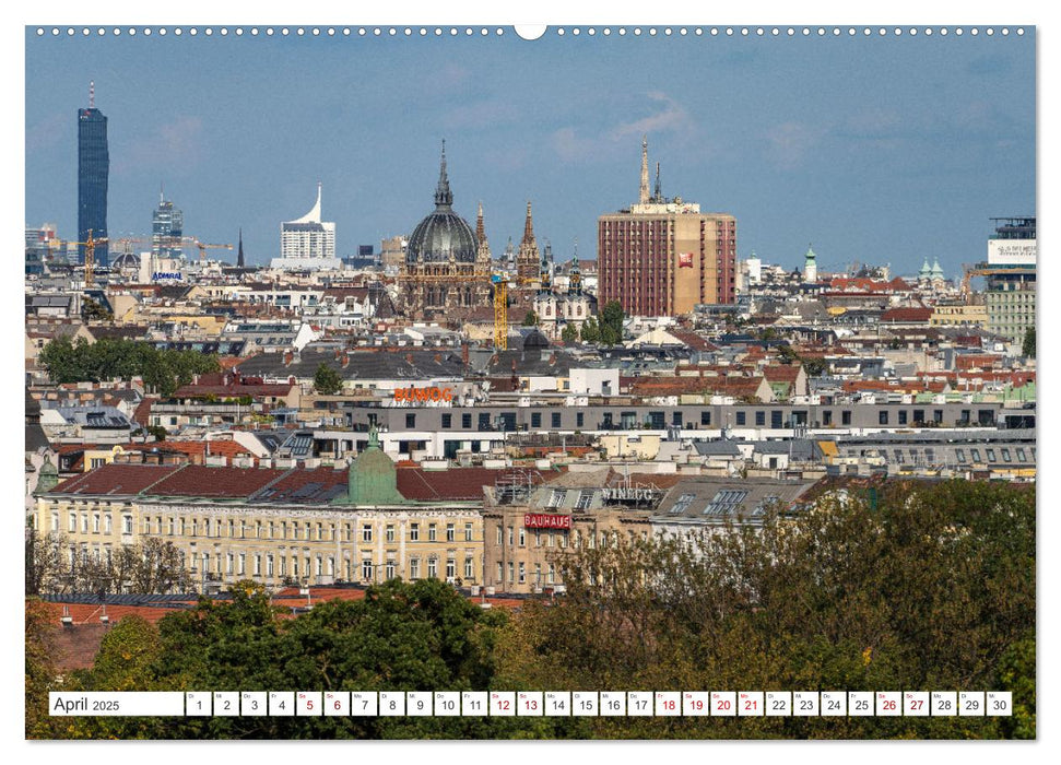 Österreich - Wien (CALVENDO Premium Wandkalender 2025)
