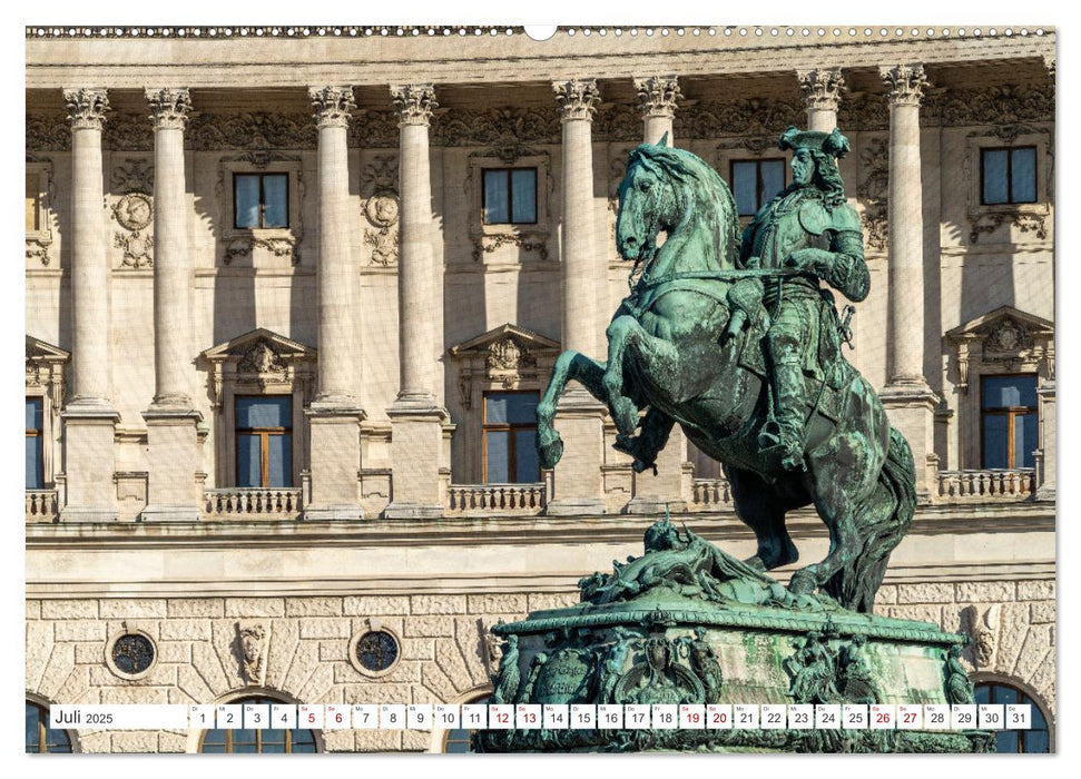 Österreich - Wien (CALVENDO Premium Wandkalender 2025)