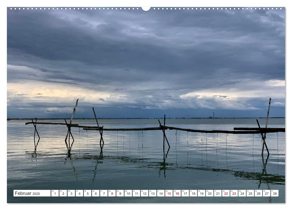 Das Podelta mit Chioggia und Comacchio (CALVENDO Wandkalender 2025)