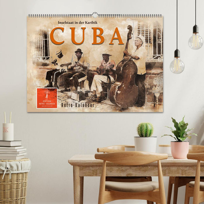 Cuba - Inselstaat in der Karibik (CALVENDO Wandkalender 2025)