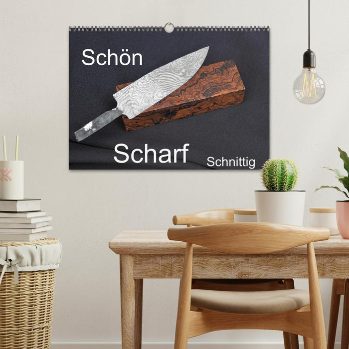 Schön - Scharf - Schnittig (CALVENDO Wandkalender 2025)