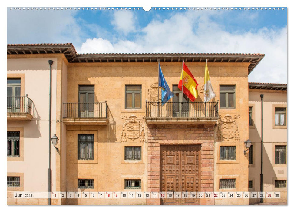 Oviedo - Die historische Stadt in der spanischen Region Asturien (CALVENDO Premium Wandkalender 2025)