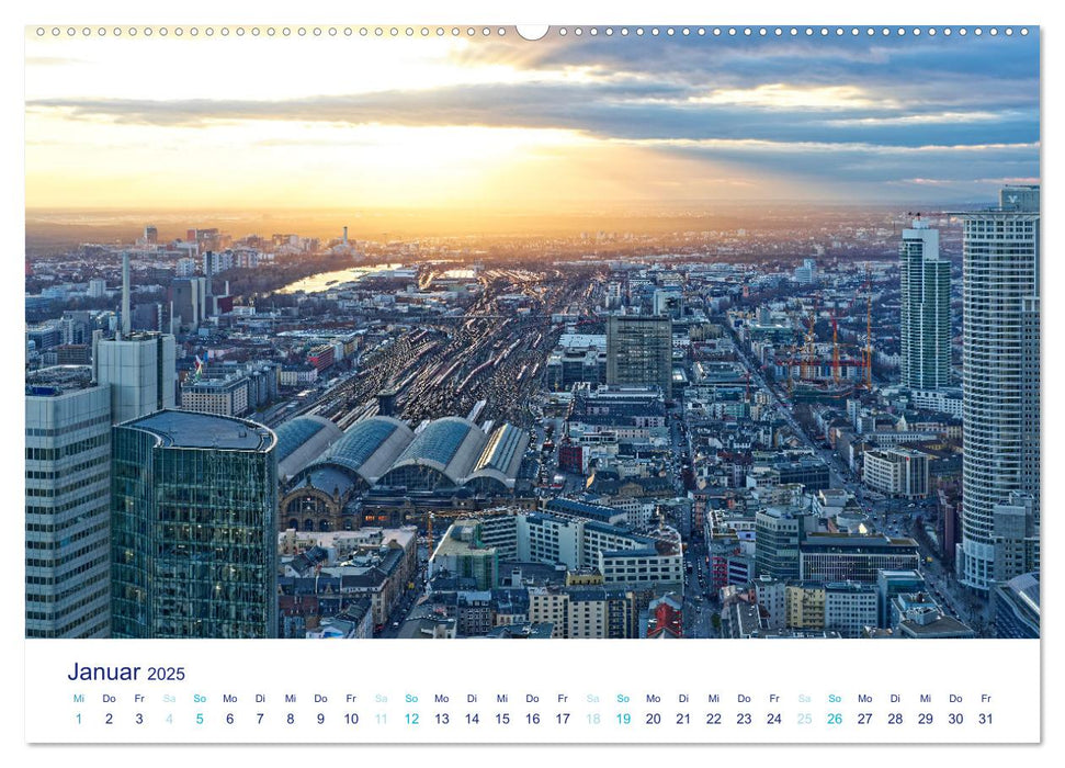 Fantastisches Frankfurt (CALVENDO Premium Wandkalender 2025)