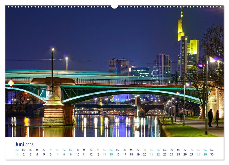 Fantastisches Frankfurt (CALVENDO Premium Wandkalender 2025)