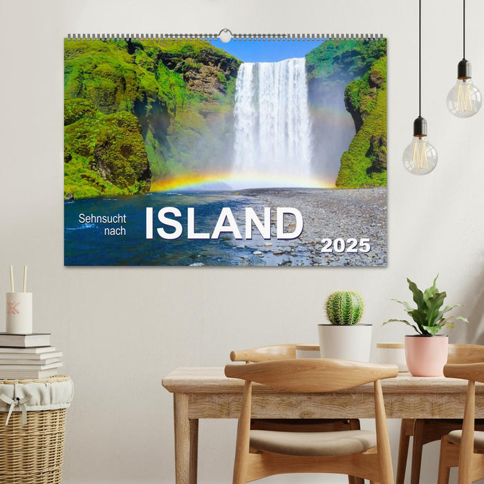 Sehnsucht nach Island (CALVENDO Wandkalender 2025)