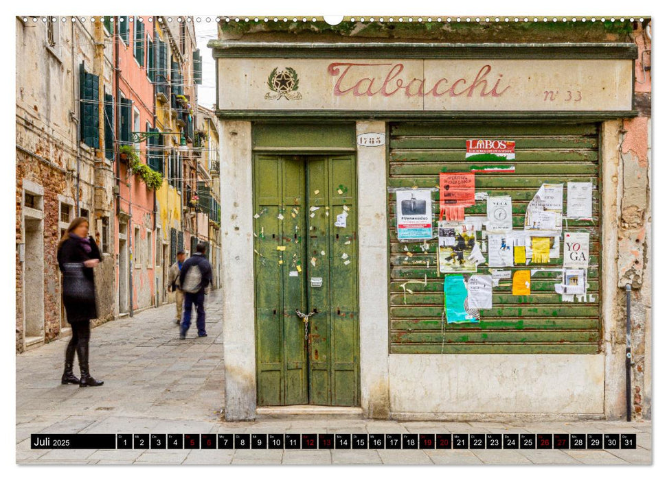 Läden in Venedig (CALVENDO Premium Wandkalender 2025)