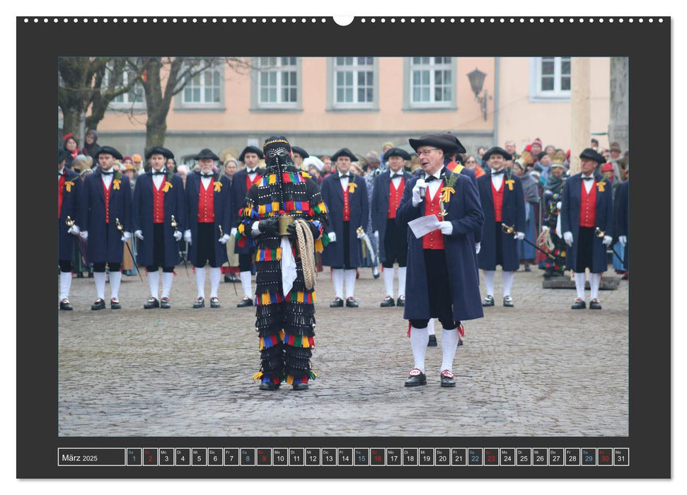 Narrentag Viererbund 2025 (CALVENDO Premium Wandkalender 2025)