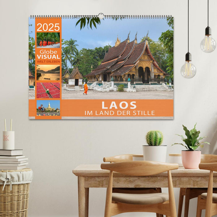 LAOS - Im Land der Stille (CALVENDO Wandkalender 2025)