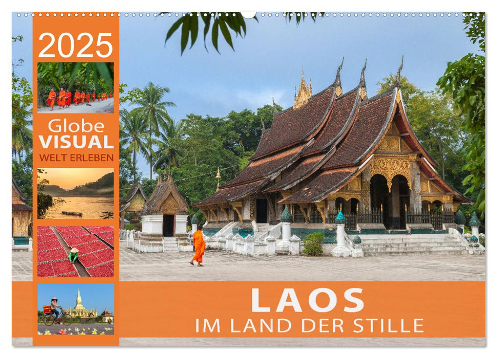 LAOS - Im Land der Stille (CALVENDO Wandkalender 2025)