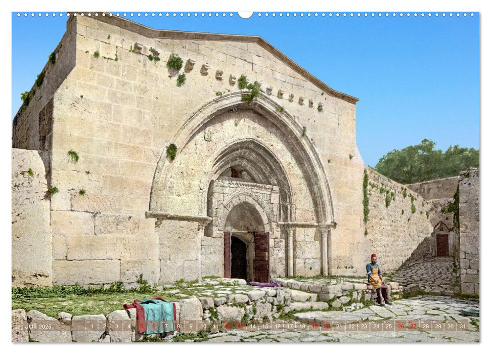 Jerusalem um 1900 - Fotos neu restauriert und koloriert (CALVENDO Premium Wandkalender 2025)