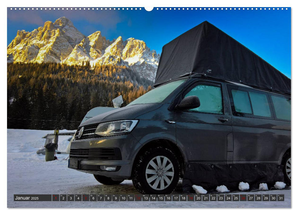 Vanlife - Roadtrip Impressionen (CALVENDO Premium Wandkalender 2025)