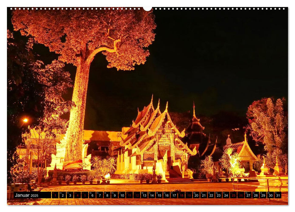 Traumhafte Sonnenuntergänge in Thailand, Laos und Kambodscha (CALVENDO Premium Wandkalender 2025)