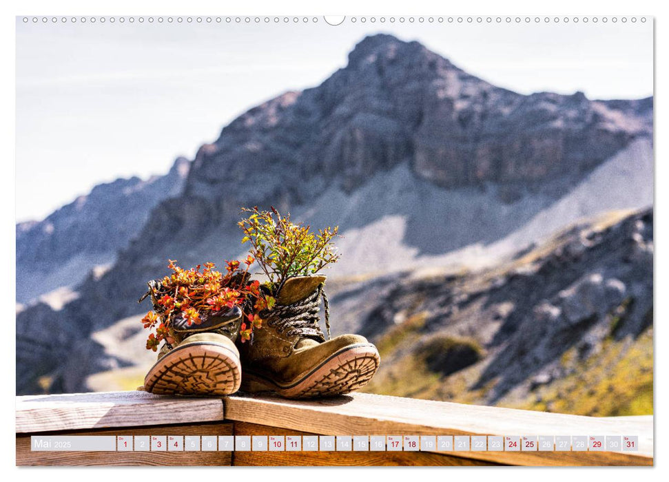 Bergwelten - Lech Zürs Arlberg (CALVENDO Premium Wandkalender 2025)