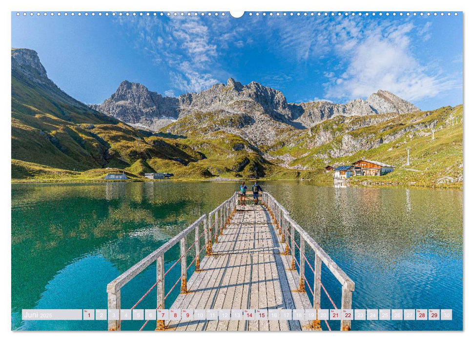 Bergwelten - Lech Zürs Arlberg (CALVENDO Premium Wandkalender 2025)