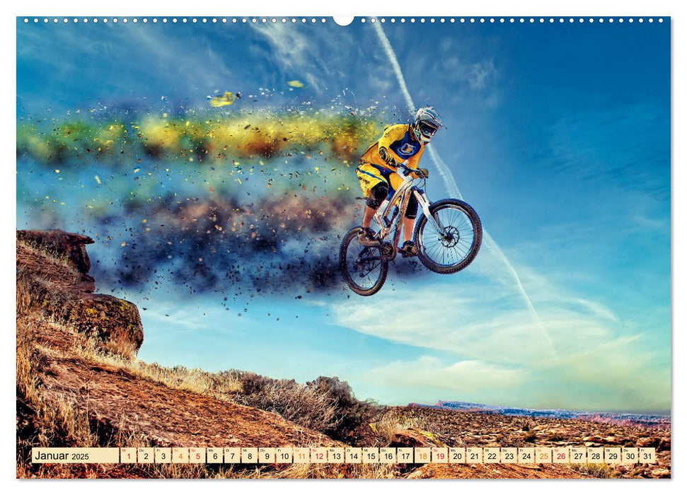 Sport Explosion (CALVENDO Premium Wandkalender 2025)