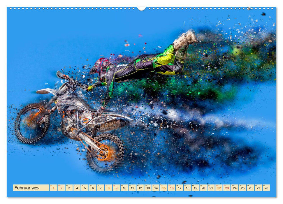 Sport Explosion (CALVENDO Premium Wandkalender 2025)