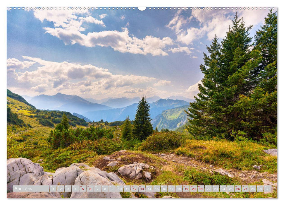 Bergwelten - Lech - Zürs (CALVENDO Premium Wandkalender 2025)