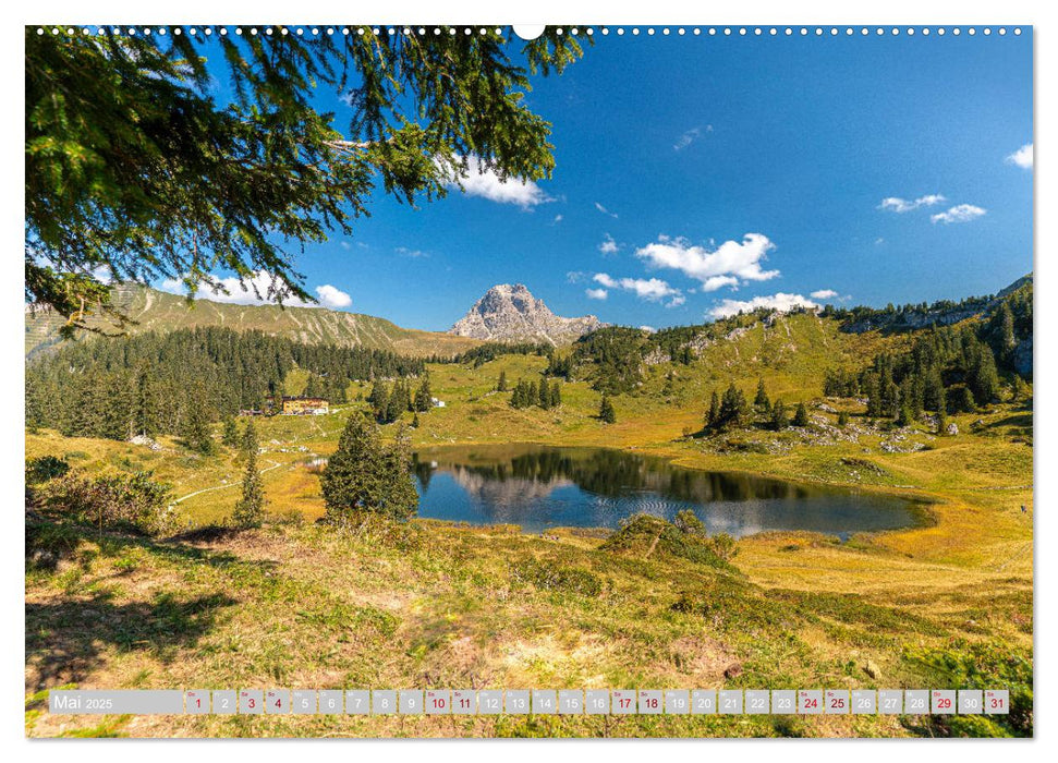 Bergwelten - Lech - Zürs (CALVENDO Premium Wandkalender 2025)