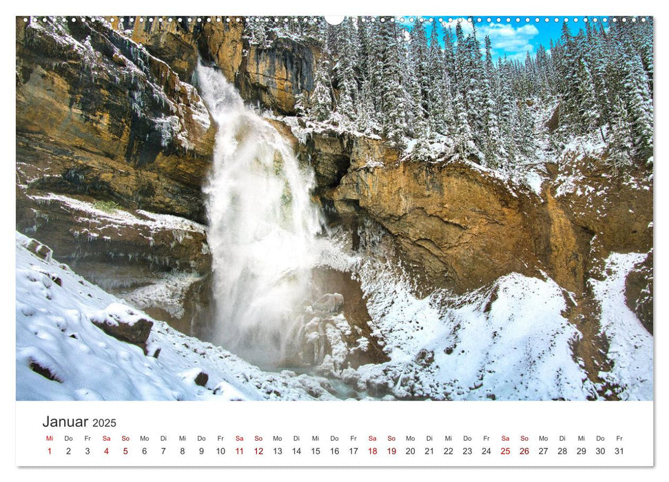 KANADA - Meine schönsten Wasserfälle (CALVENDO Premium Wandkalender 2025)