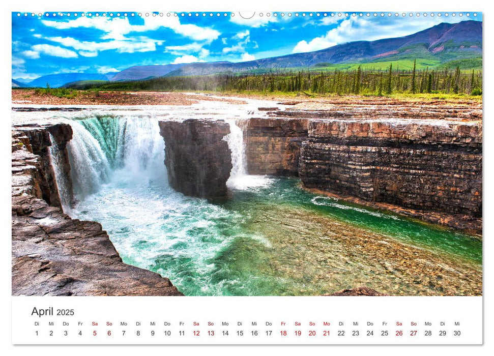 KANADA - Meine schönsten Wasserfälle (CALVENDO Premium Wandkalender 2025)