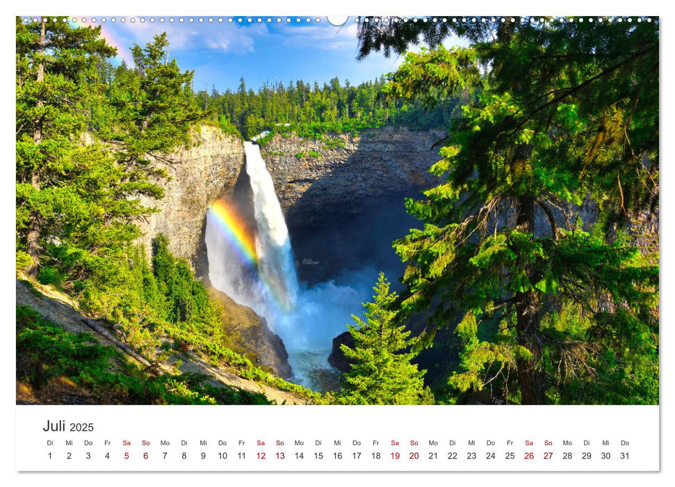 KANADA - Meine schönsten Wasserfälle (CALVENDO Premium Wandkalender 2025)