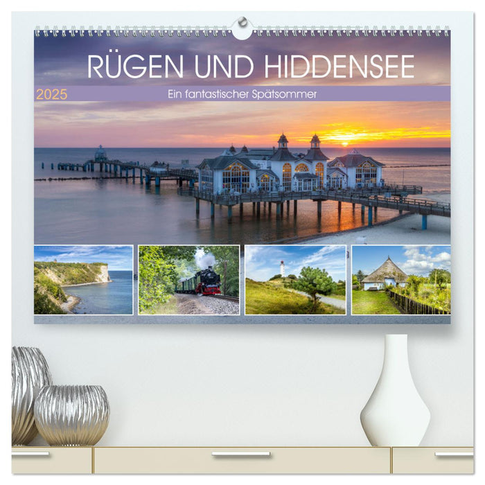 RÜGEN UND HIDDENSEE Ein fantastischer Spätsommer (CALVENDO Premium Wandkalender 2025)