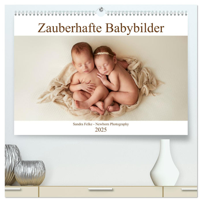 Zauberhafte Babybilder (CALVENDO Premium Wandkalender 2025)