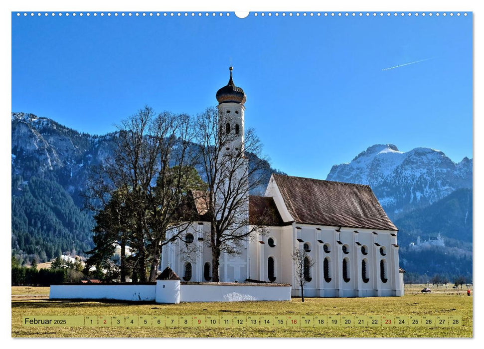 Komm mit Ausflugsziele rund um Augsburg (CALVENDO Premium Wandkalender 2025)