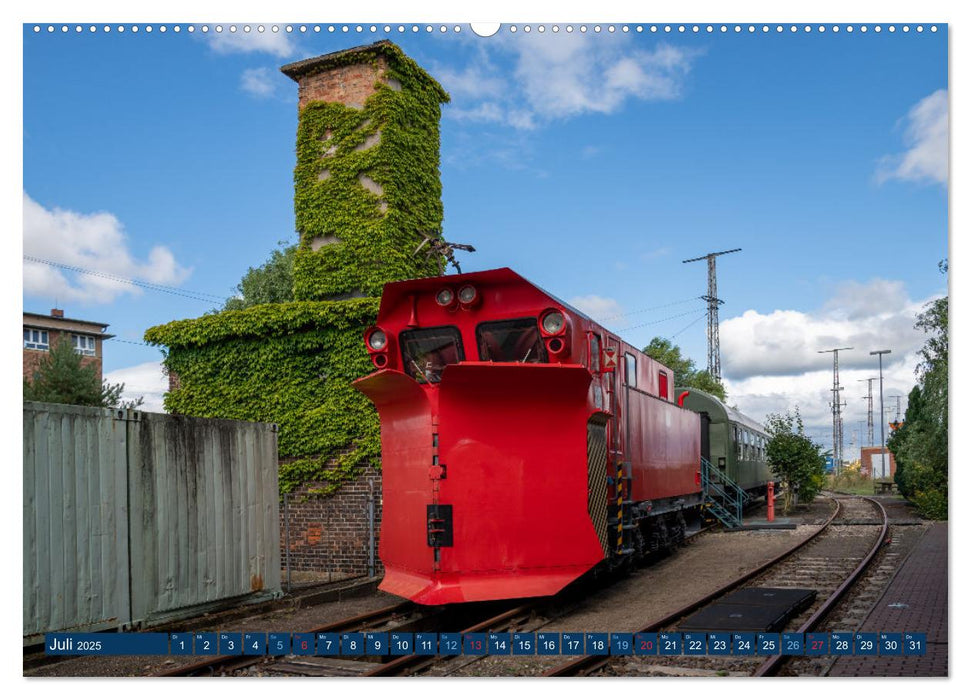 Lokschuppen Pasewalk (CALVENDO Premium Wandkalender 2025)