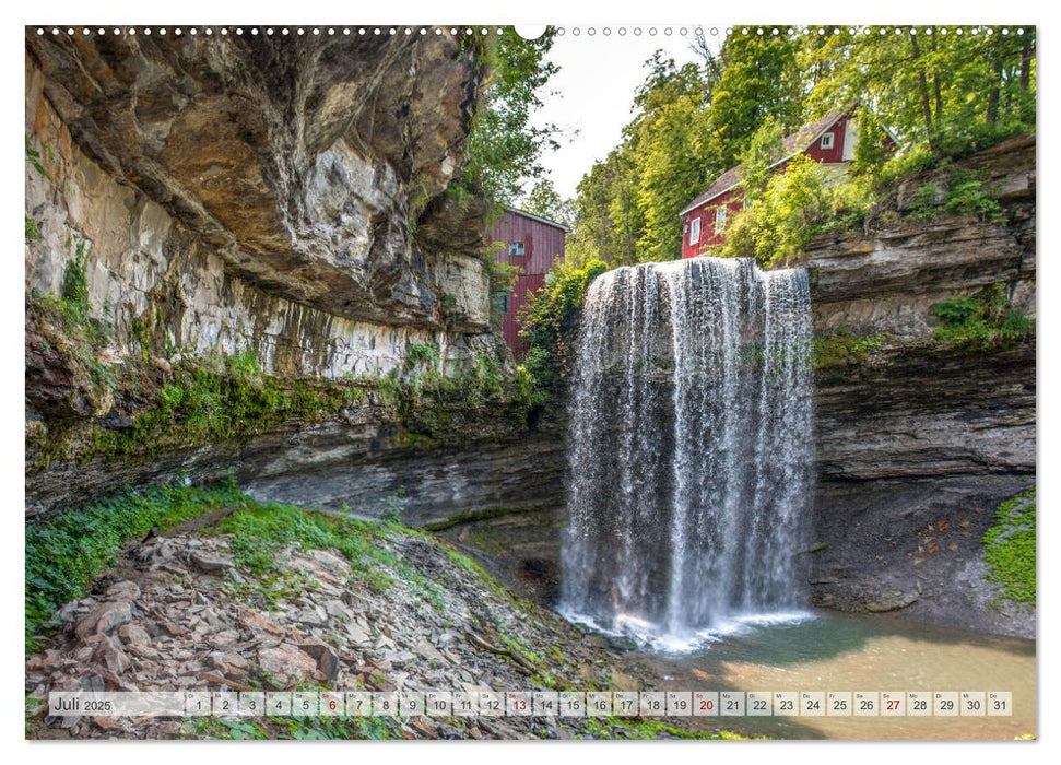 Ontario in Kanada - Kanadische Kontraste (CALVENDO Premium Wandkalender 2025)